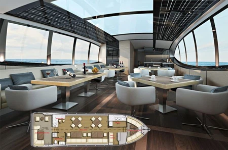 53' Solar Power Yachts Layout 1